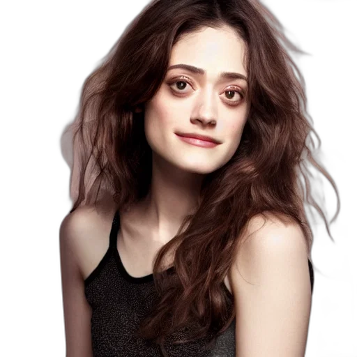 hair, face, dress, photorealistic transparent PNG cut-out