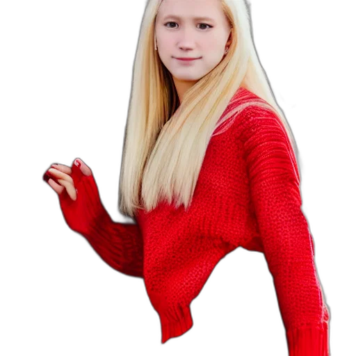 jacket, dress, dragon, hair transparent PNG cut-out