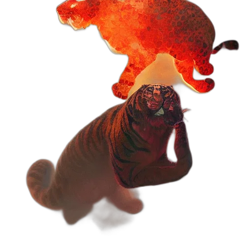animal, creature, dragon, staff transparent PNG cut-out