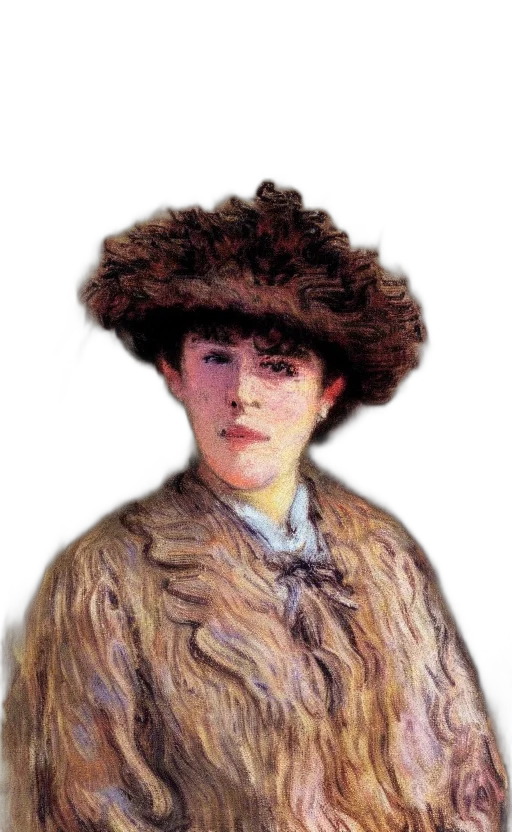 hat, face, staff, dress transparent PNG cut-out