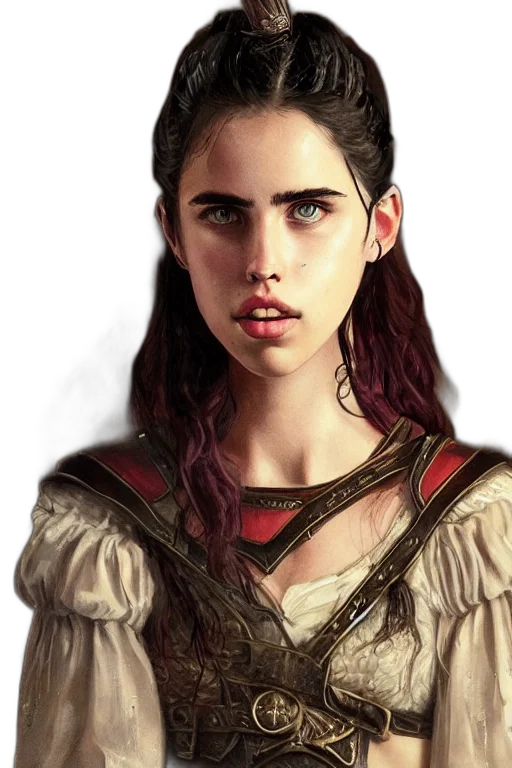 face, dragon, dress, jewelry transparent PNG cut-out