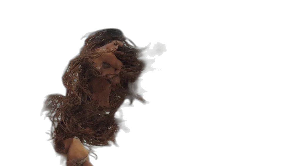 hair, creature, animal, mask transparent PNG cut-out