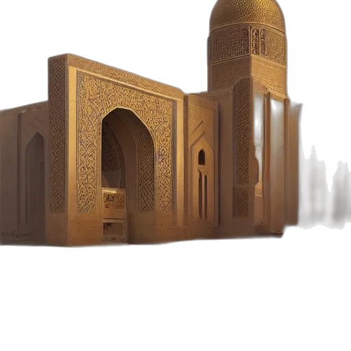 building, furniture, 3d render, concept art transparent PNG cut-out