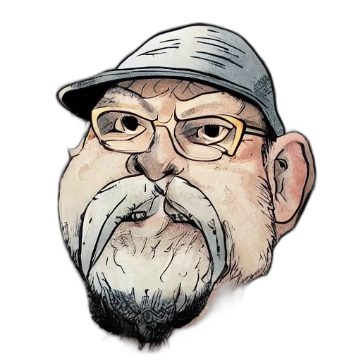 face, staff, hat, mask transparent PNG cut-out