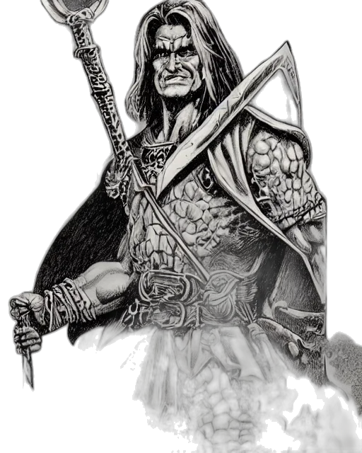 sword, staff, face, weapon transparent PNG cut-out