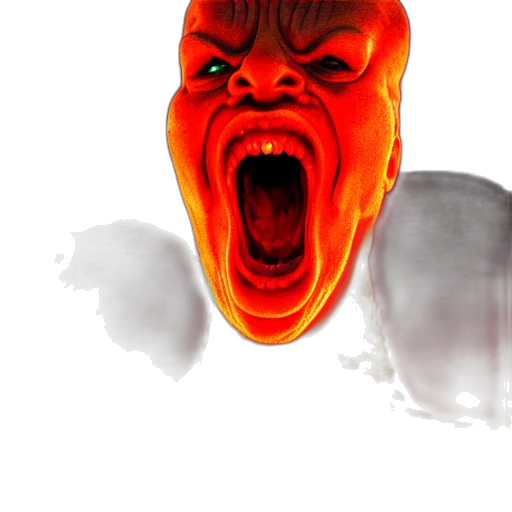 mask, face, creature, staff transparent PNG cut-out
