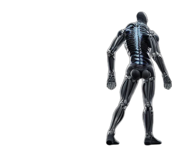 robot, creature, 3d render, concept art transparent PNG cut-out