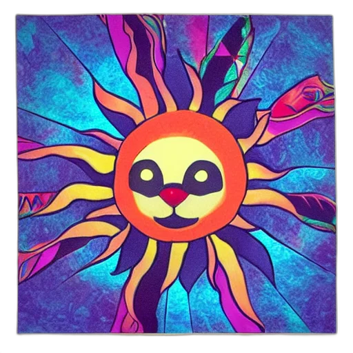mask, umbrella, flower, staff transparent PNG cut-out