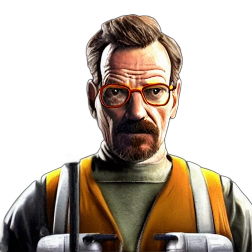 staff, face, jacket, comic book art transparent PNG cut-out