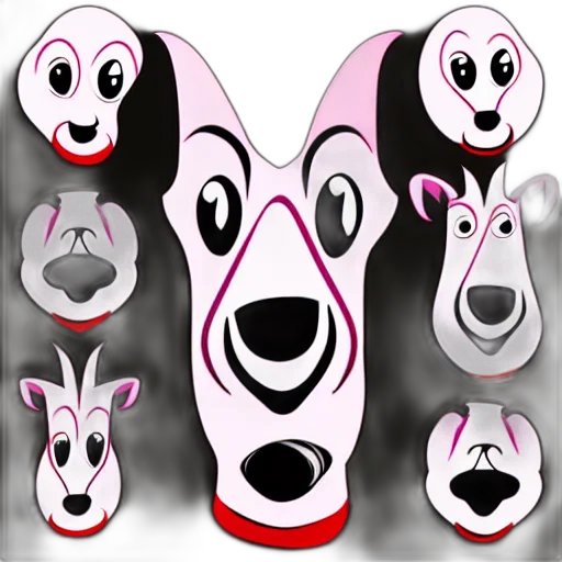 mask, face, shoes, cartoon transparent PNG cut-out