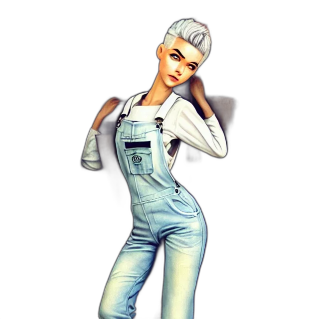 staff, cartoon, concept art, 3d render transparent PNG cut-out