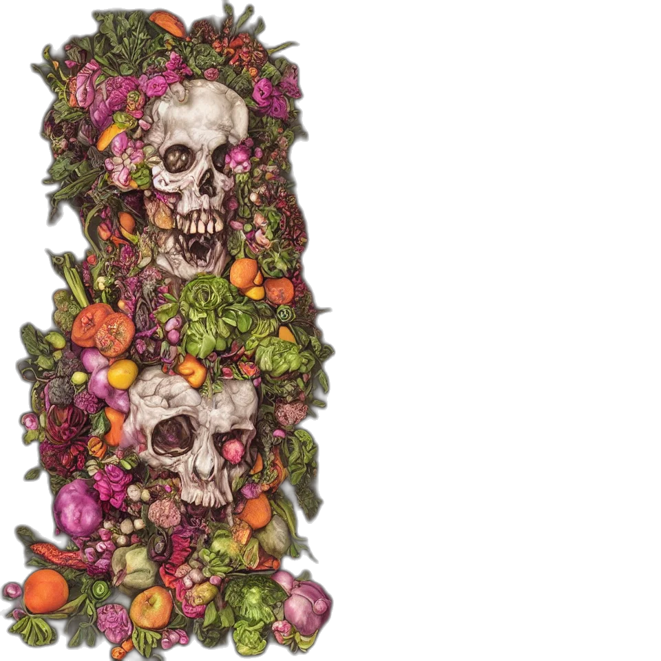 food, dress, crown, concept art transparent PNG cut-out