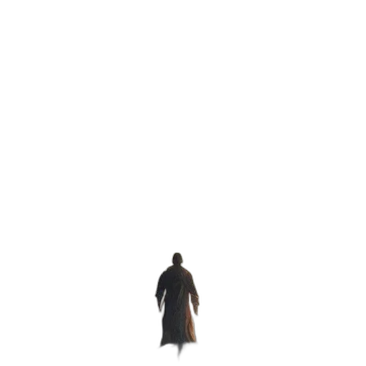 jacket, robot, creature, sword transparent PNG cut-out