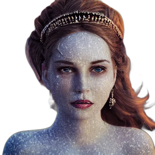 crown, jewelry, face, dress transparent PNG cut-out