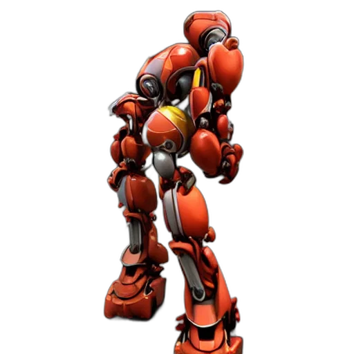 robot, weapon, animal, 3d render transparent PNG cut-out