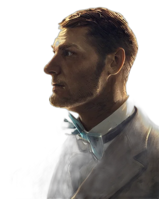 face, staff, jacket, robot transparent PNG cut-out