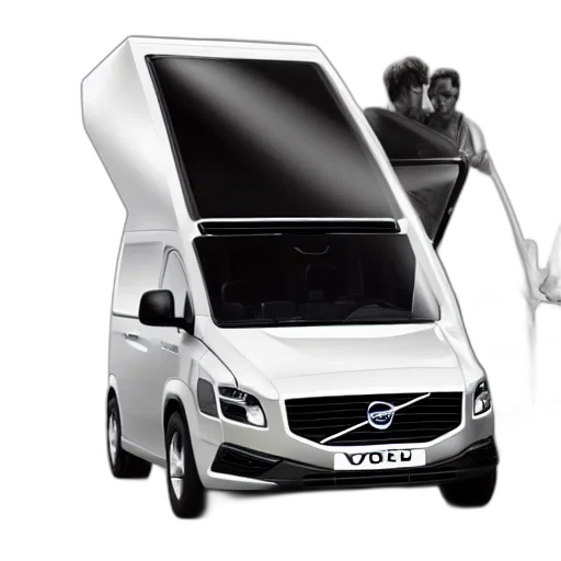 van, designed, produced, volvo transparent PNG cut-out