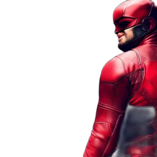 3d render, concept art, red, matt transparent PNG cut-out
