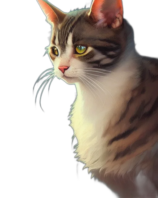 animal, creature, staff, photorealistic transparent PNG cut-out