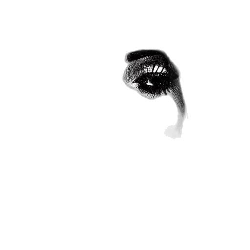 face, mask, creature, hair transparent PNG cut-out