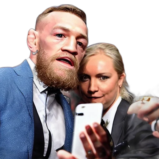 face, conor, mcgregor, taking transparent PNG cut-out