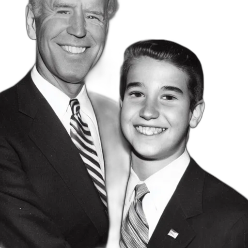 photorealistic, young, joe, biden transparent PNG cut-out