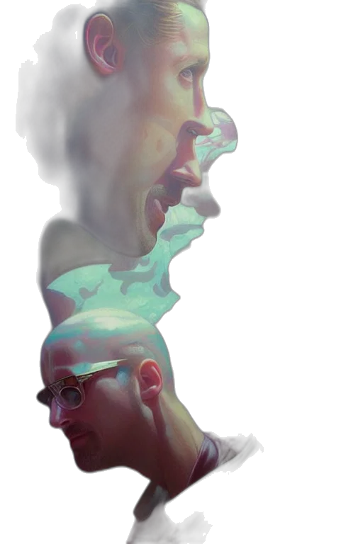 face, mask, staff, concept art transparent PNG cut-out