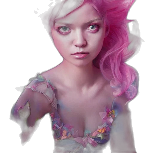face, dress, mask, creature transparent PNG cut-out