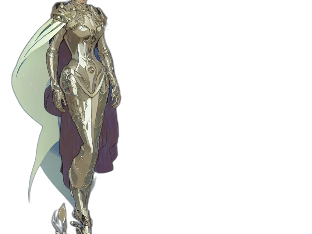 dress, staff, jewelry, concept art transparent PNG cut-out