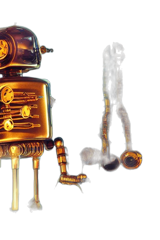 robot, staff, weapon, concept art transparent PNG cut-out