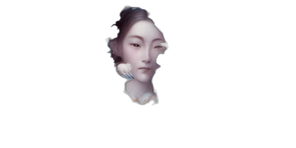 face, mask, crown, staff transparent PNG cut-out