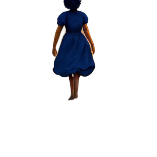 dress, robot, staff, crown transparent PNG cut-out