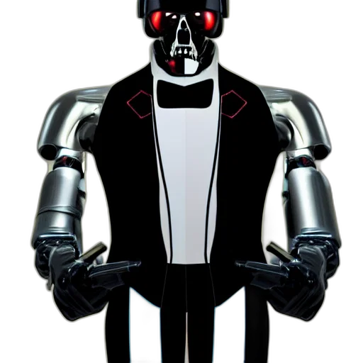 robot, staff, jacket, concept art transparent PNG cut-out
