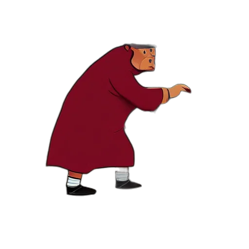 staff, jacket, dress, face transparent PNG cut-out