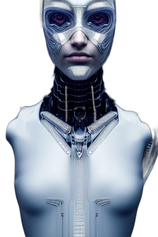 robot, face, jewelry, mask transparent PNG cut-out