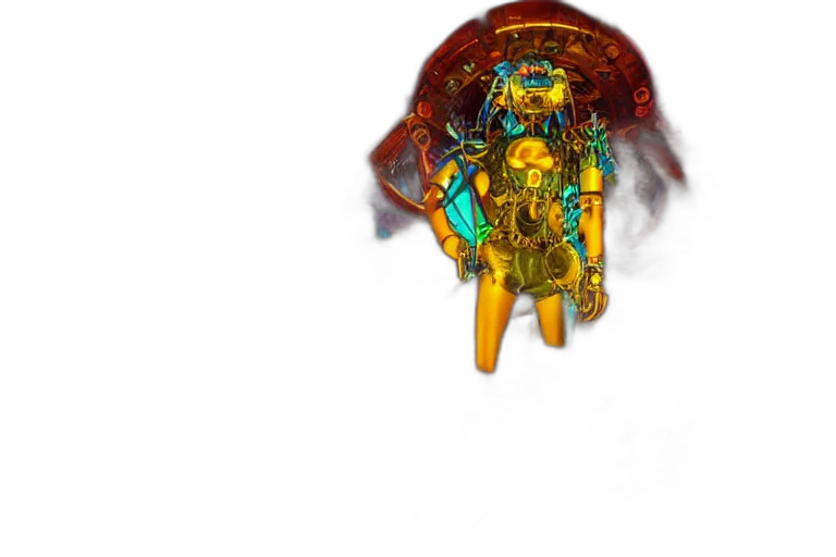 jewelry, robot, crown, mask transparent PNG cut-out