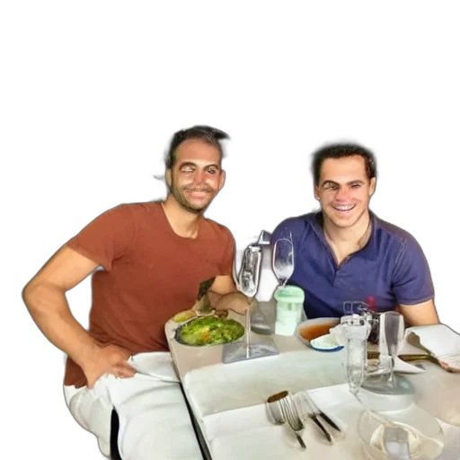 food, bottle, staff, face transparent PNG cut-out