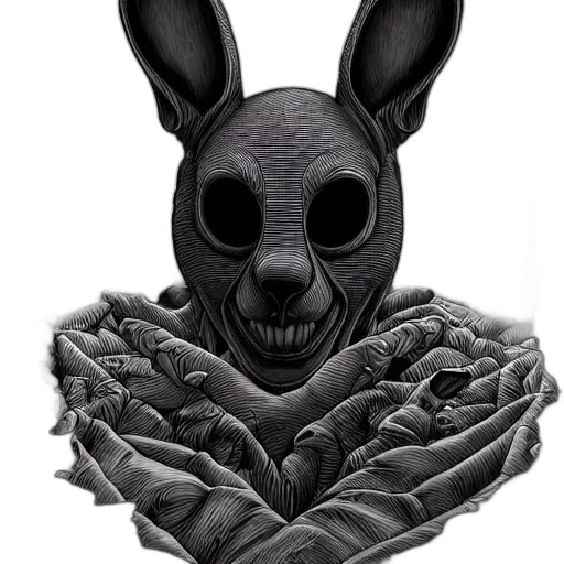mask, creature, animal, face transparent PNG cut-out