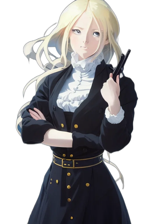 staff, weapon, dress, jacket transparent PNG cut-out