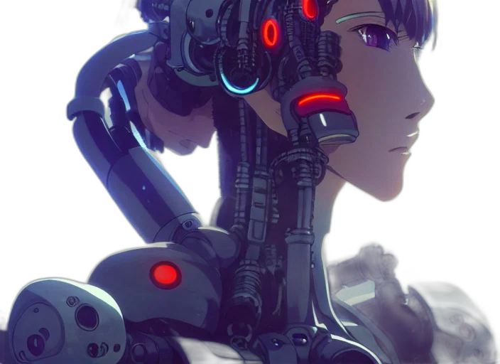 robot, weapon, face, staff transparent PNG cut-out