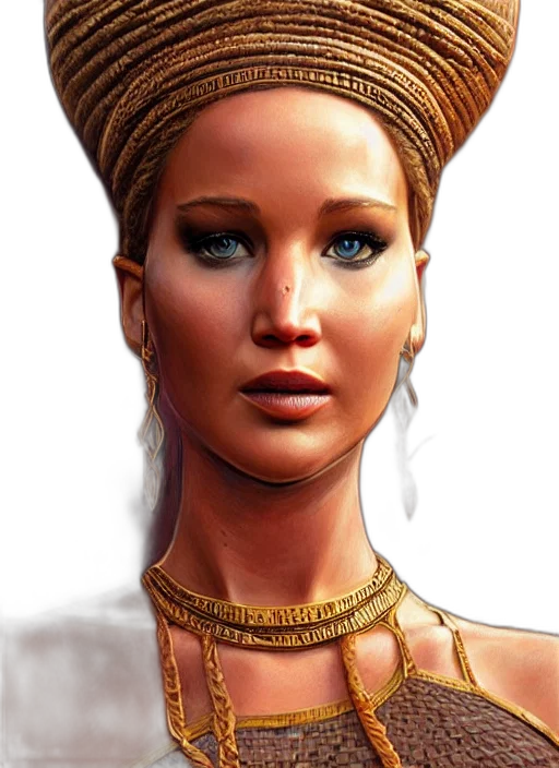 jewelry, crown, face, staff transparent PNG cut-out