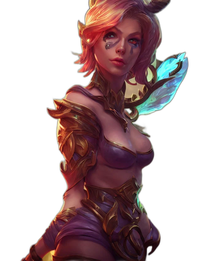 dress, staff, fantasy art, concept art transparent PNG cut-out