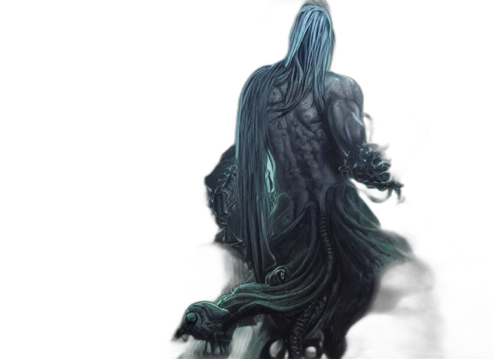 dress, creature, hair, dragon transparent PNG cut-out