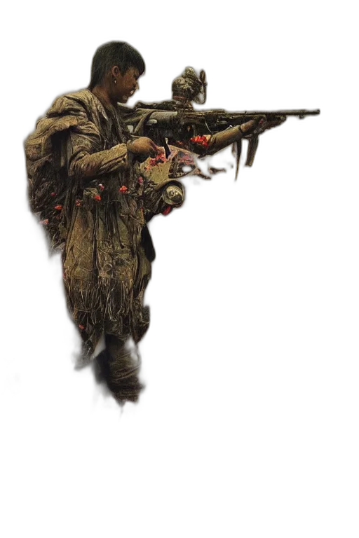 weapon, staff, animal, creature transparent PNG cut-out