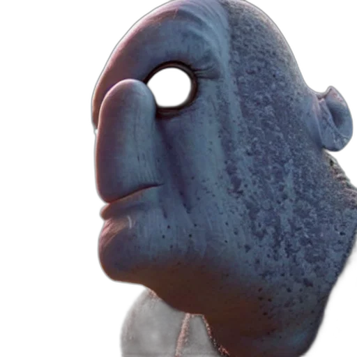mask, robot, face, creature transparent PNG cut-out