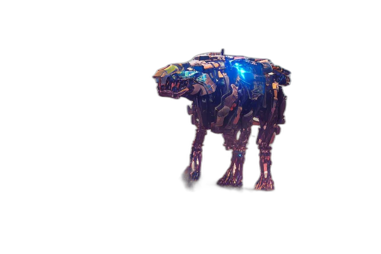 animal, robot, creature, dragon transparent PNG cut-out