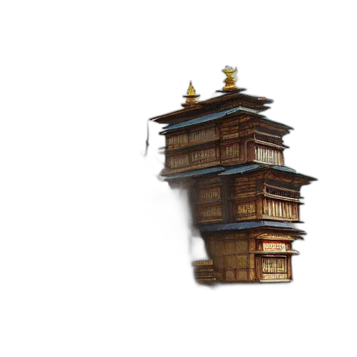 building, furniture, crown, staff transparent PNG cut-out