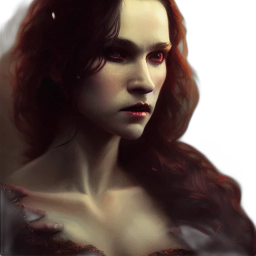 face, fantasy art, photorealistic, concept art transparent PNG cut-out