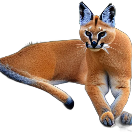 animal, creature, staff, photorealistic transparent PNG cut-out