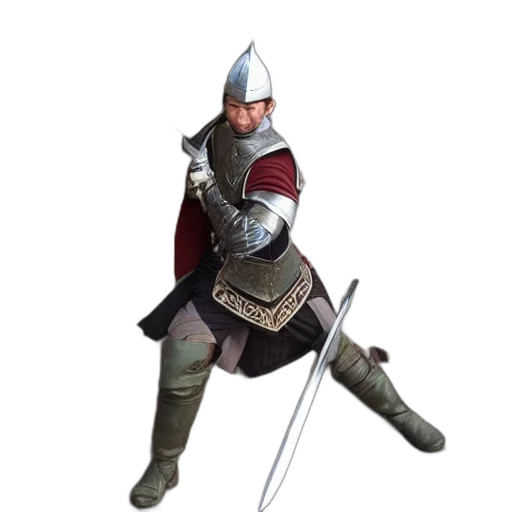 sword, staff, weapon, 3d render transparent PNG cut-out